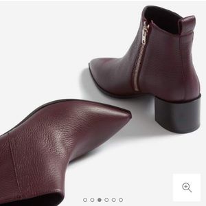 Everlane Burgundy Boss Boot